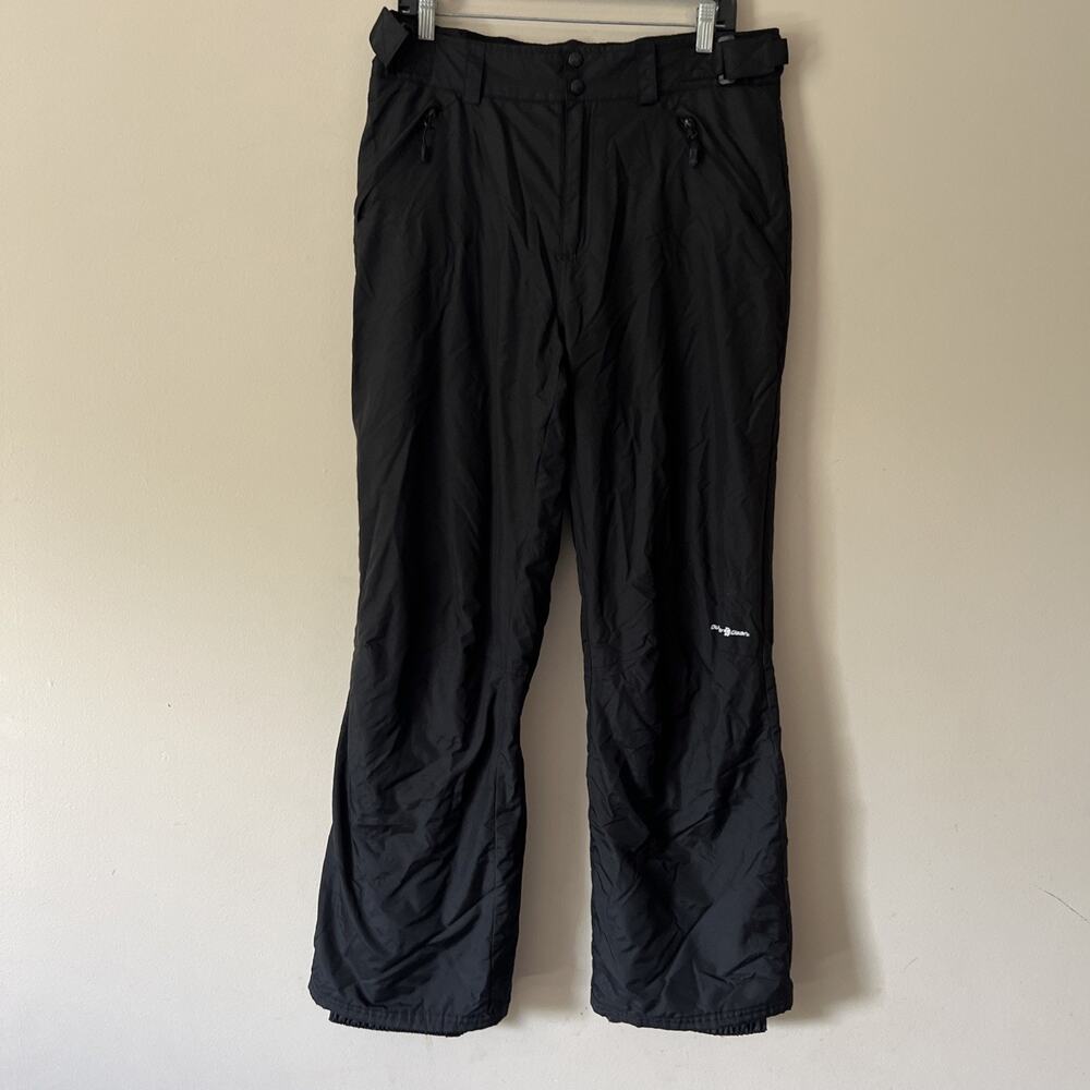 Outdoor Gear Mens Snow Pants Ski Pants Size Large Ski Snowboarding Black